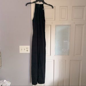 Massimo Rebecchi black halter evening dress 4